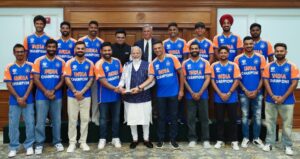 Modi greets T20 champs