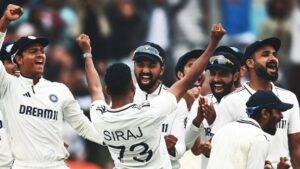 India beats England
