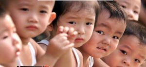 Birth rates fall in China