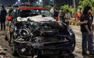 Speeding luxury car kills 3